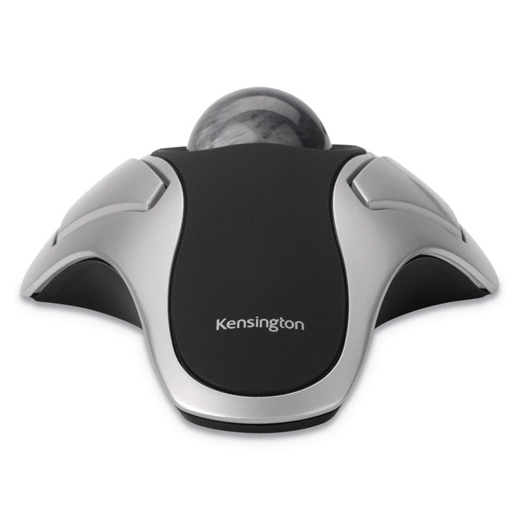 Kensington® Orbit Optical Trackball Mouse, USB 2.0, Left/Right Hand Use, Black/Silver (KMW64327) Each