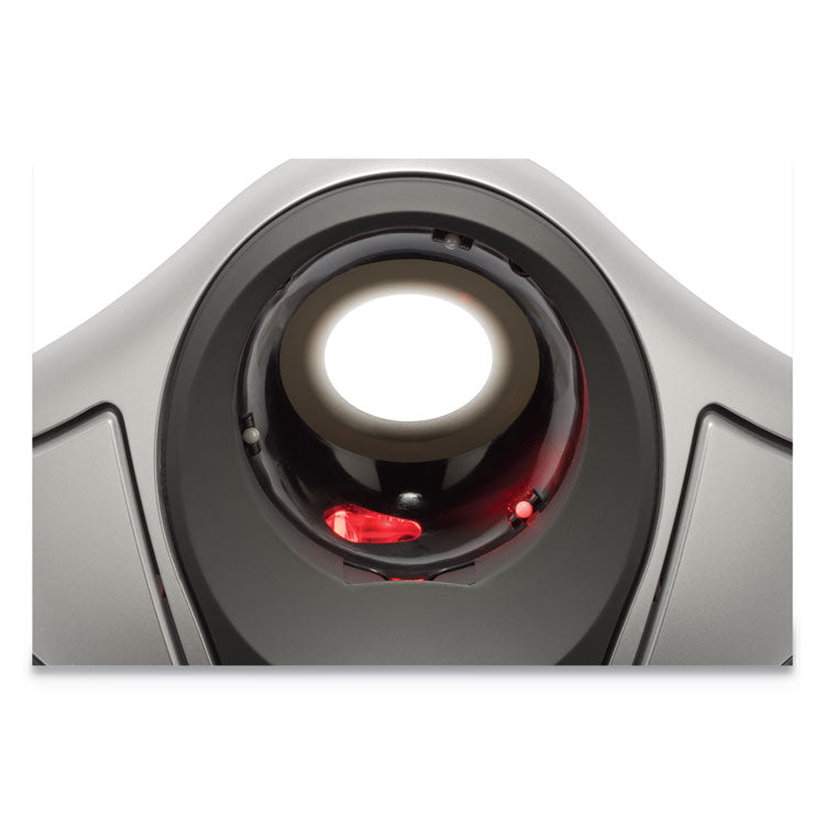 Kensington® Orbit Optical Trackball Mouse, USB 2.0, Left/Right Hand Use, Black/Silver (KMW64327) Each