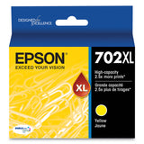 Epson® T702XL420-S (702XL) DURABrite Ultra High-Yield Ink, 950 Page-Yield, Yellow (EPST702XL420S) Each