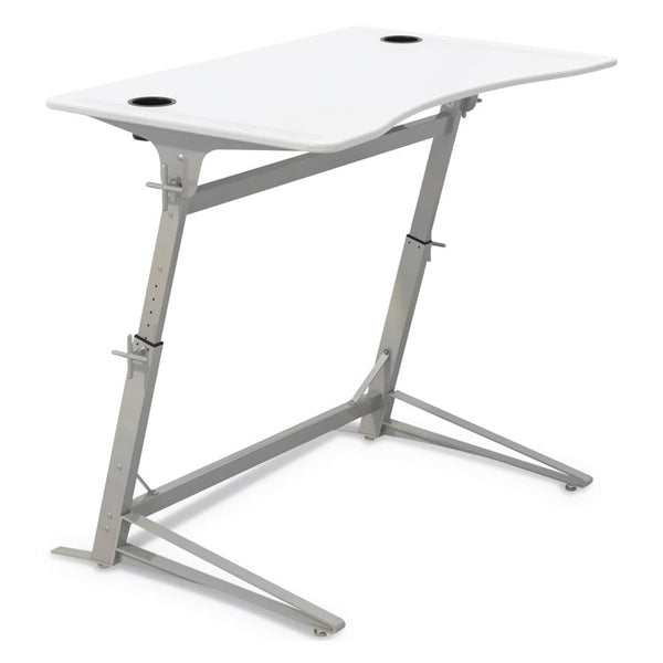 Safco® Verve Standing Desk, 47.25" x 31.75" x 36" to 42", White (SAF1959WH)