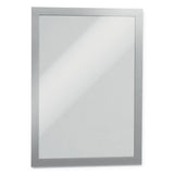 Durable® DURAFRAME Sign Holder, 8.5 x 11, Silver Frame, 2/Pack (DBL476823) Pack of 2