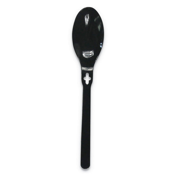 WeGo Spoon WeGo Polystyrene, Spoon, Black, 1000/Carton (WEG54101100)
