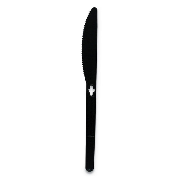 WeGo Knife WeGo Polystyrene, Knife, Black, 1000/Carton (WEG54101102)