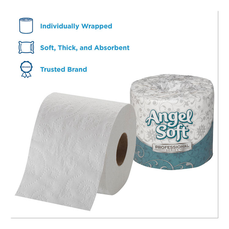 Georgia Pacific® Professional Angel Soft ps Premium Bathroom Tissue, Septic Safe, 2-Ply, White, 450 Sheets/Roll, 80 Rolls/Carton (GPC16880)