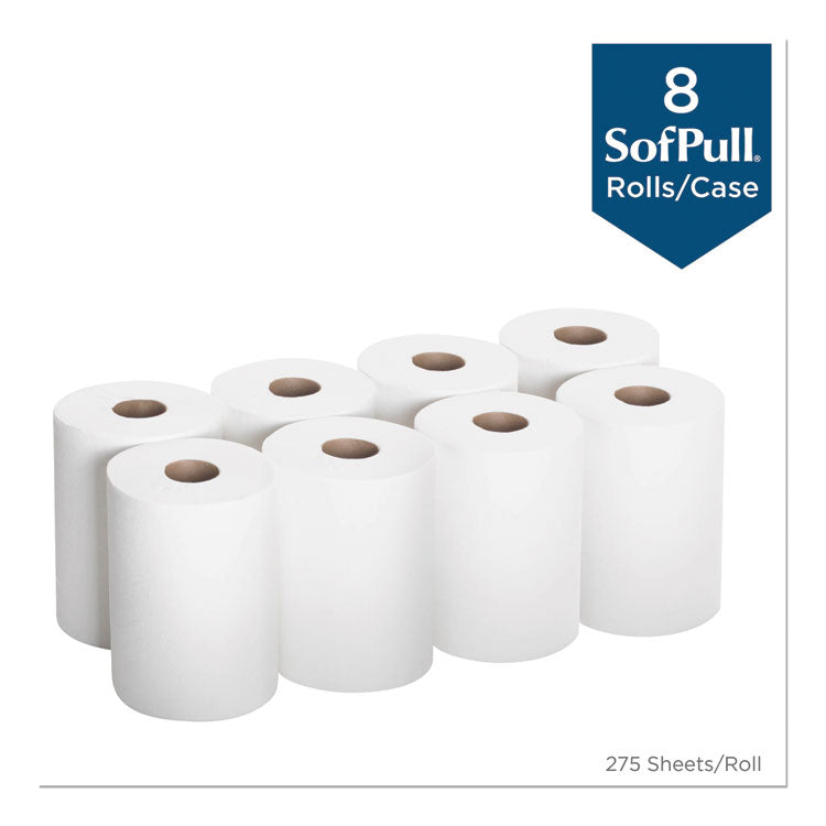 Georgia Pacific® Professional SofPull Premium Junior Capacity Towel, 1-Ply, 7.8 x 14.8, White, 225/Roll, 8 Rolls/Carton (GPC28125)