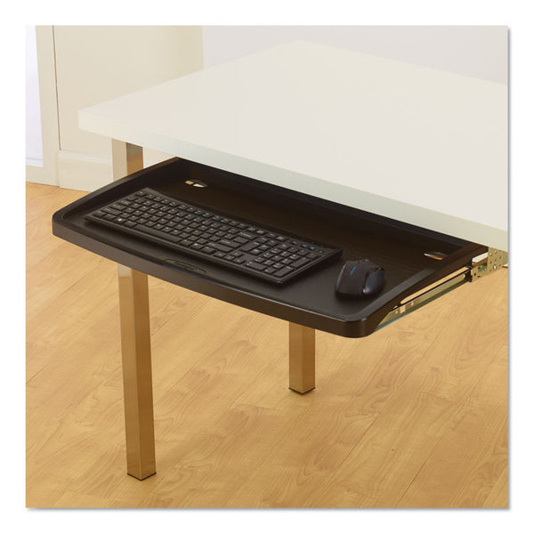 Kensington® Comfort Keyboard Drawer with SmartFit System, 26w x 13.25d, Black (KMW60004)