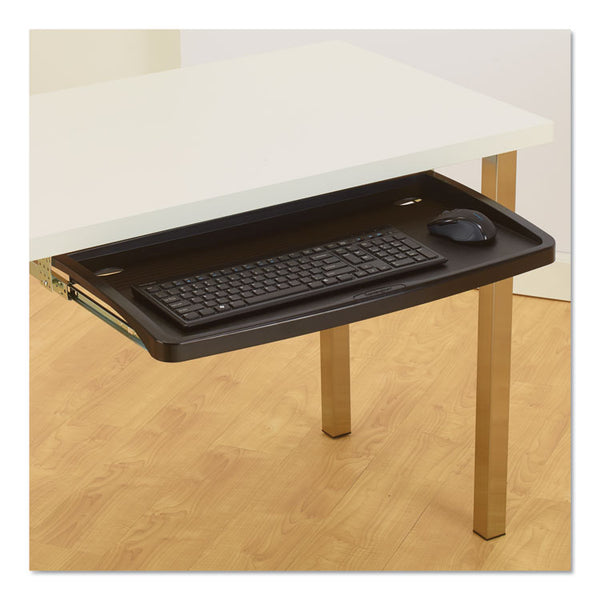 Kensington® Comfort Keyboard Drawer with SmartFit System, 26w x 13.25d, Black (KMW60004)