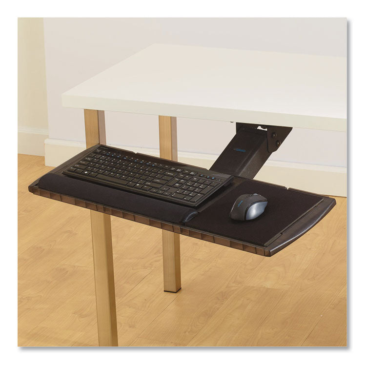 Kensington® Adjustable Keyboard Platform with SmartFit System, 21.25w x 10d, Black (KMW60718) Each