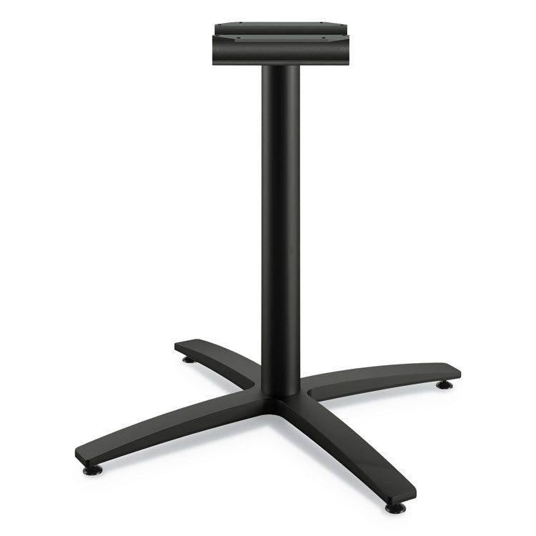 HON® Between Seated-Height X-Base for 30" to 36" Table Tops, 26.18w x 29.57h, Black (HONBTX30SCBK) Each