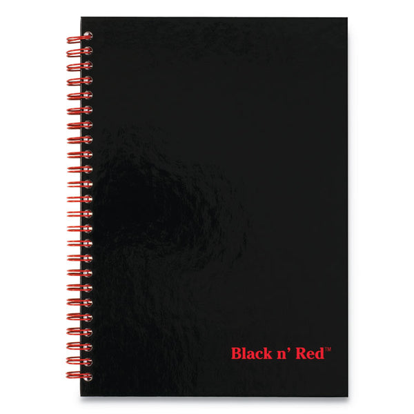 Black n' Red™ Hardcover Twinwire Notebooks, SCRIBZEE Compatible, 1-Subject, Wide/Legal Rule, Black Cover, (70) 9.88 x 6.88 Sheets (JDK400110532) Each