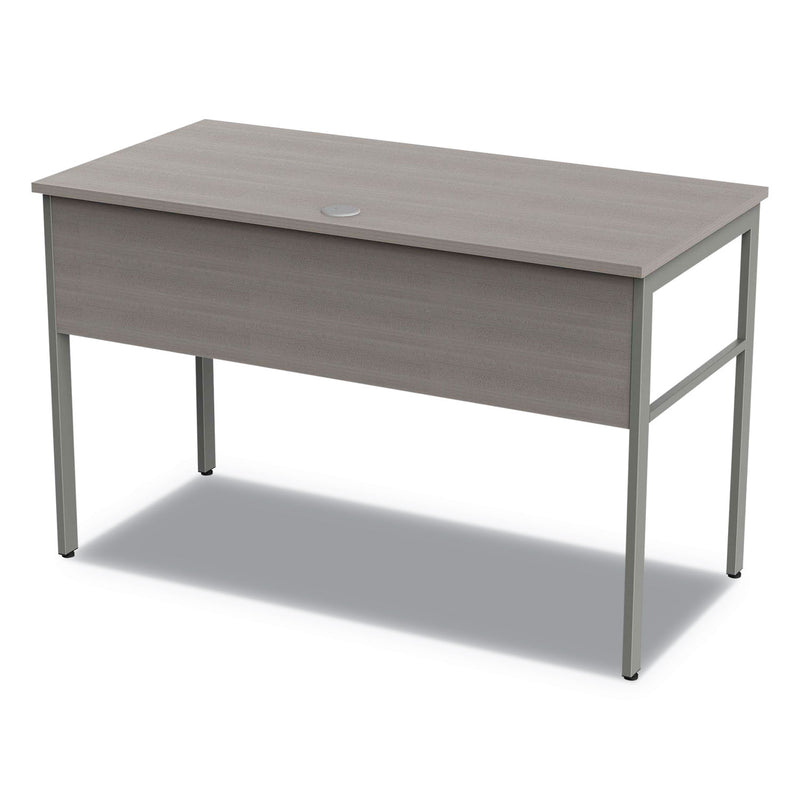 Linea Italia Urban Desk Workstation, 47.25w x 23.75d x 29.5h, Ash (LITUR600ASH) Each