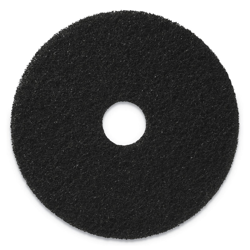 Stripping Pads, 14" Diameter, Black, 5/Carton (AM7400114) Case of 5