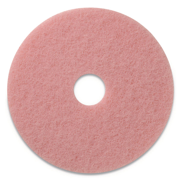 Remover Burnishing Pads, 27" Diameter, Pink, 2/Carton (AM7403427) Case of 2