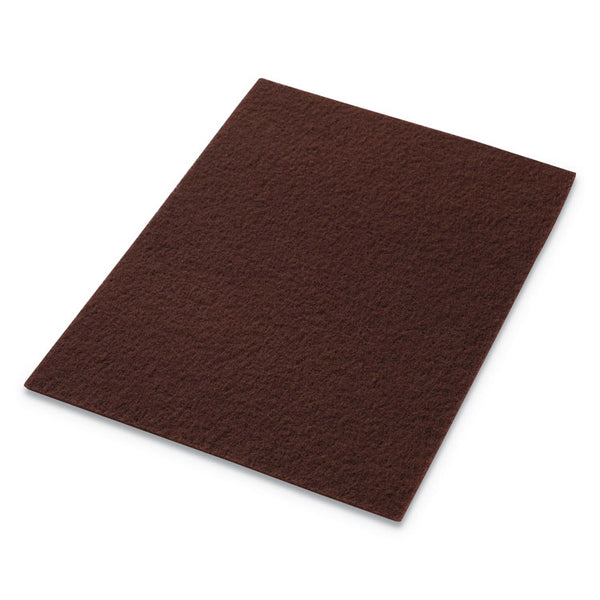 Americo® EcoPrep EPP Specialty Pads, 28 x 14, Maroon, 10/Carton (AMF42071428) Case of 10