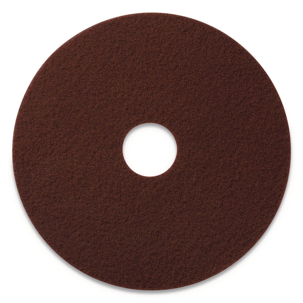 EcoPrep EPP Specialty Pads, 20" Diameter, Maroon, 10/Carton (AM7420720) Case of 10