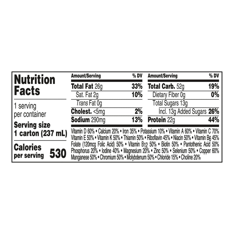 Boost® Very High Calorie Oral Supplement Chocolate Flavor Liquid 8 oz. Reclosable Carton (1212300_CS) 24/CS