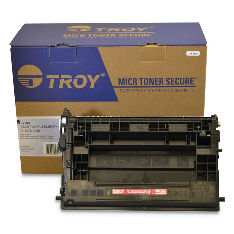TROY® 0282040001 37A MICR Toner Secure, Alternative for HP CF237A, Black (TRS0282040001) Each