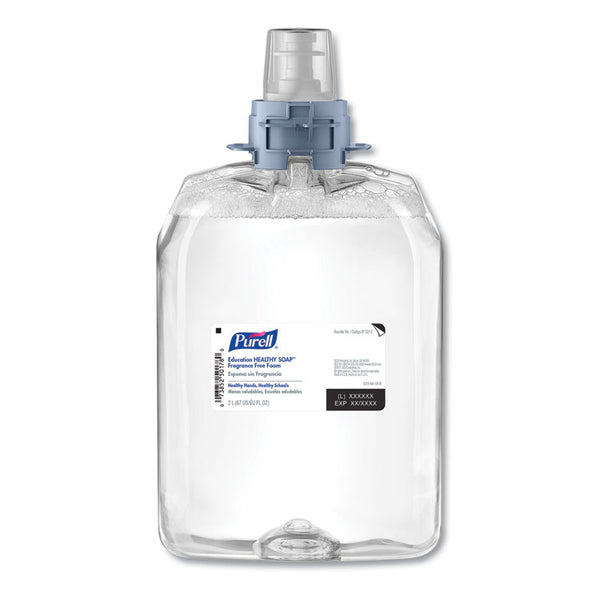 PURELL® Education HEALTHY SOAP Fragrance Free Foam, 2,000 mL, 2/Carton (GOJ521202)