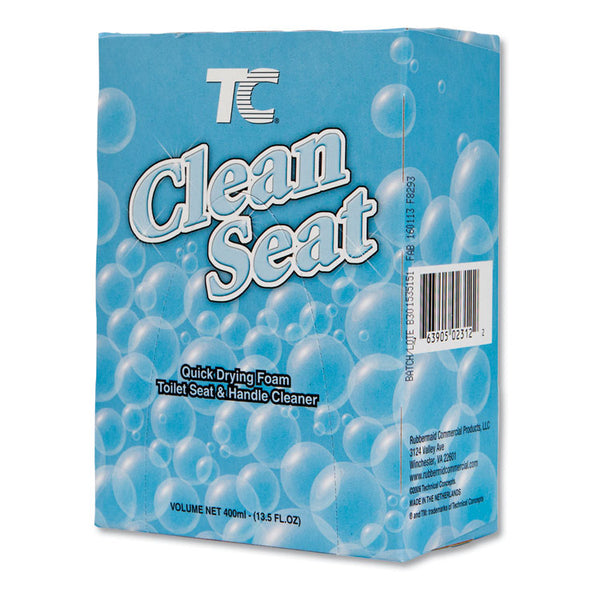 Rubbermaid® Commercial TC Clean Seat Foaming Refill, Unscented, 400mL Box, 12/Carton (RCP402312)
