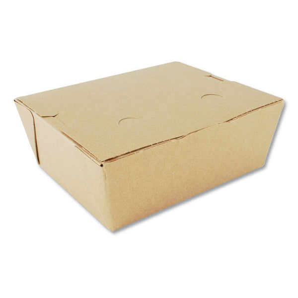 SCT® ChampPak Carryout Boxes, #8, 6 x 4.75 x 2.5, Kraft, Paper, 300/Carton (SCH0738)