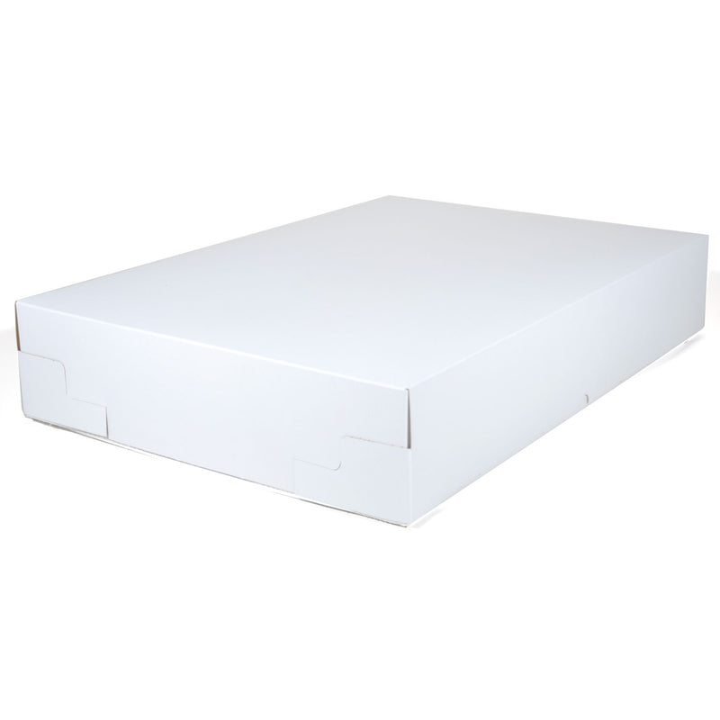 Southern Champion Non-Window Bakery Box, 25w x 17d x 4 1/2h, White, 25/Carton (SCH1060) Case of 25