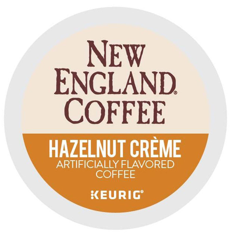 New England® Coffee Hazelnut Creme K-Cup Pods, 24/Box (GMT0040) Box of 24