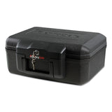 Sentry® Safe 1200 Series Fire Chest, 0.18 cu ft, 14.3w x 11.2d x 6.1h, Black (SEN1200) Each