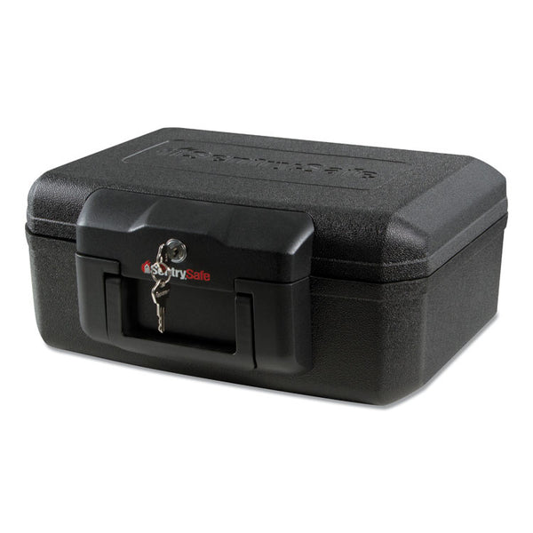 Sentry® Safe 1200 Series Fire Chest, 0.18 cu ft, 14.3w x 11.2d x 6.1h, Black (SEN1200) Each