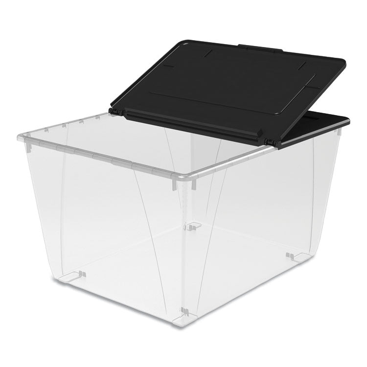 Storex STX00900U04C Storage Tote, 16 gal, 22.7