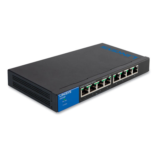 LINKSYS™ Business Desktop Gigabit Ethernet Switch, 8 Ports (LNKLGS108)