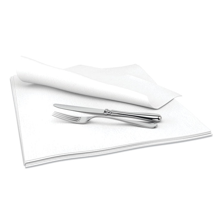 Cascades PRO Select Dinner Napkins, 1-Ply, 15 x 15, White, 1000/Carton (CSDN692)