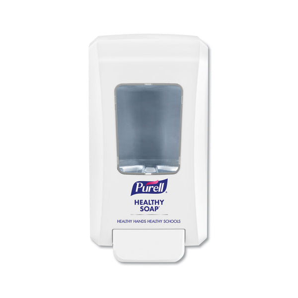 PURELL® FMX-20 Soap Push-Style Dispenser, 2,000 mL, 4.68 x 6.5 x 11.66, For K-12 Schools, White (GOJ524006)
