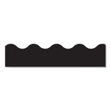 TREND® Terrific Trimmers Solid Colors Board Trim, 2.25" x 39 ft, Black (TEPT9872)