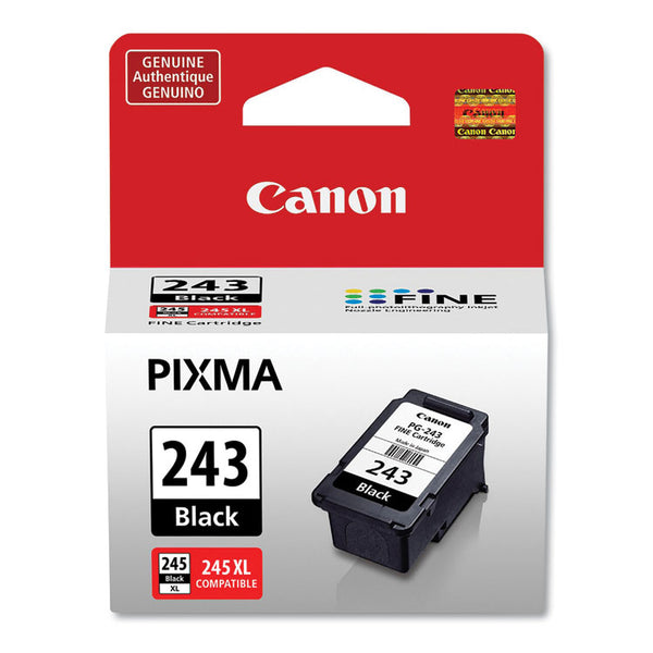 Canon® 1287C001 (PG-243) Ink, Black (CNM1287C001)