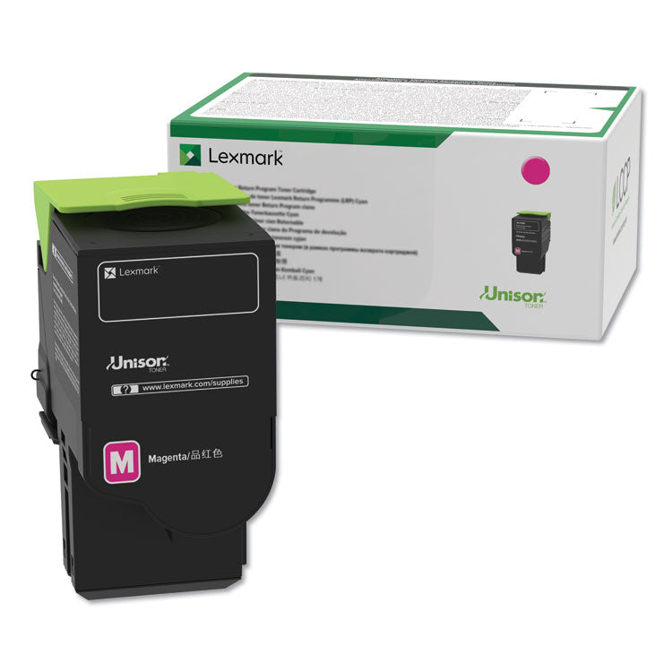 Lexmark™ C241XM0 Return Program Extra High-Yield Toner, 3,500 Page-Yield, Magenta (LEXC241XM0)