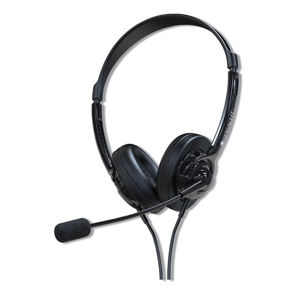 Spracht ZuM ZuM350B Binaural Over The Head Headset, Black (SPTZUM350B) Each