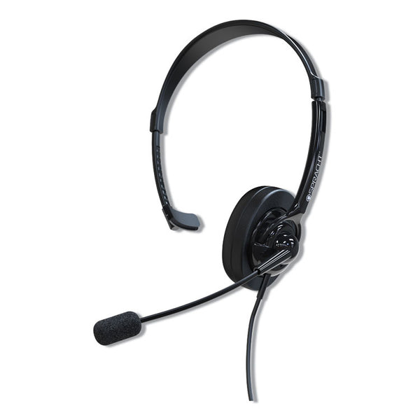 Spracht ZuM ZuM350M Monaural Over The Head Headset, Black (SPTZUM350M) Each