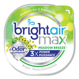 BRIGHT Air® Max Odor Eliminator Air Freshener, Meadow Breeze, 8 oz Jar (BRI900438EA) Each