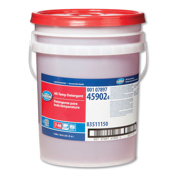 Luster Professional All-Temp Detergent, Mild Scent, 5 gal Pail (PPL45902) Each