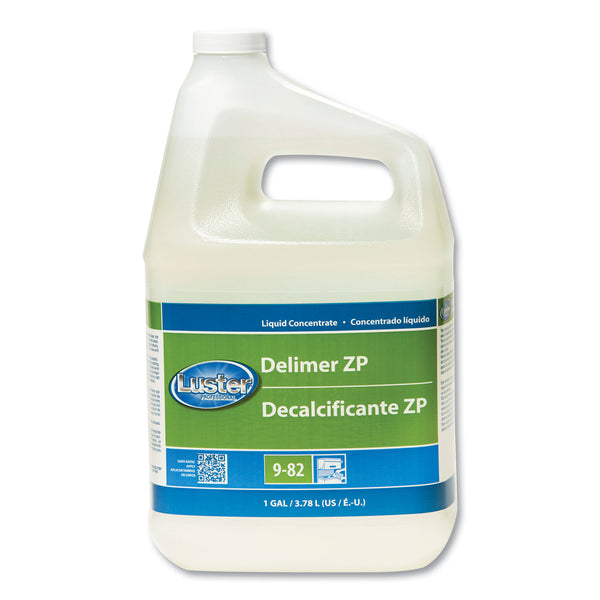 Luster Professional Liquid Delimer ZP, Mild Acidic Scent, 1 gal Bottle, 4/Carton (PPL45908) Case of 4