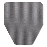 TOLCO® Komodo Urinal Mat, 18 x 20, Gray, 6/Carton (TOC220209)