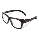 KleenGuard™ Maverick Safety Glasses, Black, Polycarbonate Frame, Clear Lens, 12/Box (ANS49309) Box of 12