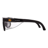 KleenGuard™ Maverick Safety Glasses, Black, Polycarbonate Frame, Smoke Lens, 12/Box (KCC49311) Box of 12