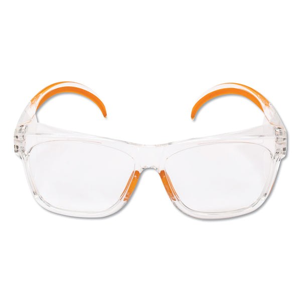 KleenGuard™ Maverick Safety Glasses, Clear/Orange, Polycarbonate Frame, 12/Box (ANS49301) Each