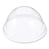 Dart® Dome Lids for Foam Cups and Containers, Fits 12 oz to 24 oz Cups, Clear, 1,000/Carton (DCC16LCDH)