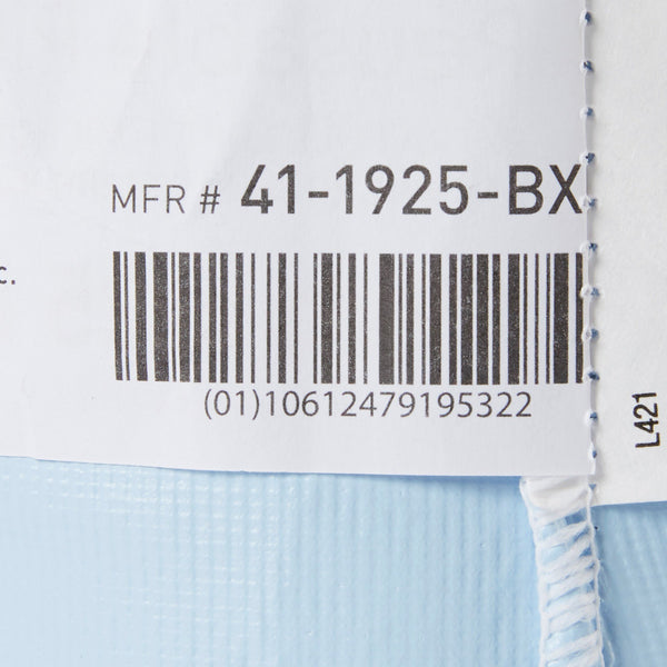 McKesson Bed Pillow 19 X 25 Inch Blue Reusable (939584_EA) 1/EA
