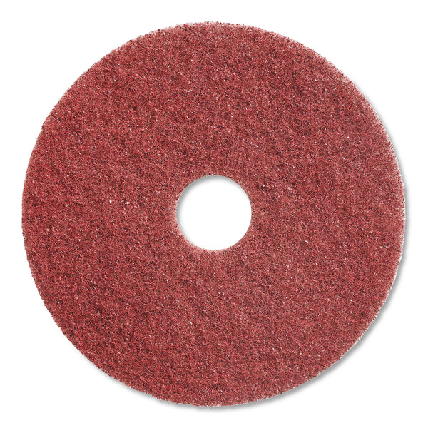 Diversey Twister Floor Pad, 17" Diameter, Red, 2/Carton (DVSDD5867738) Case of 2