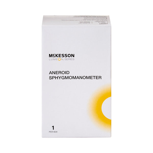 McKesson LUMEON™ Aneroid Sphygmomanometer Unit Small Adult Cuff Nylon Cuff 19 - 27 cm Pocket Aneroid (803185_CS) 20/CS