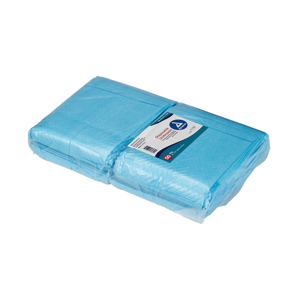 Dynarex® Disposable Underpad 23 X 36 Inch Fluff Light Absorbency (731711_BG) 50/BG