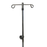 McKesson IV Stand Floor Stand 2 Hooks 5 Legs with Casters (1223671_EA) 1/EA